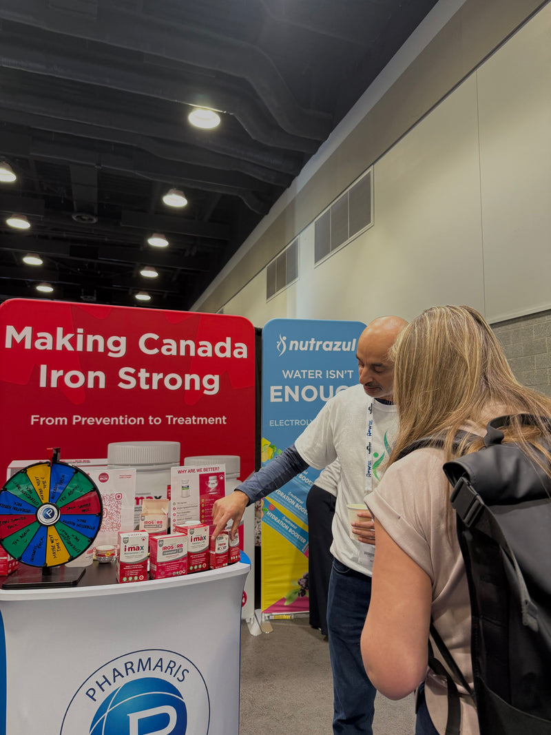 The Pharmaris stand at CHFA NOW Vancouver