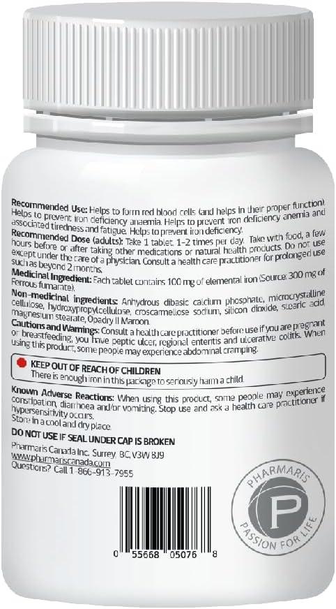 Pharmaris Ferofit® - Ferrous Fumarate Tablets 300mg