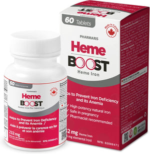 Hemeboost - High Potency Iron Supplement for Women & Men - Safe for Use in Pregnancy