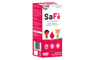 SaFe+ Liquid Iron for Children, Great Tasting Cherry Flavour