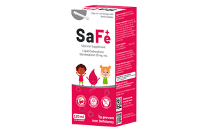 SaFe+ Liquid Iron for Children, Great Tasting Cherry Flavour
