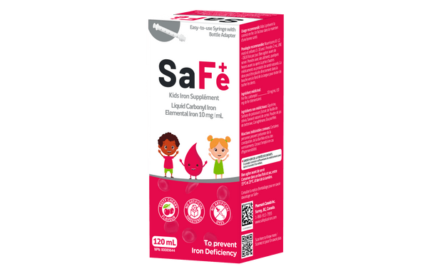 SaFe+ Liquid Iron for Children, Great Tasting Cherry Flavour