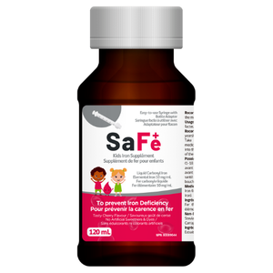 SaFe+ Liquid Iron for Children, Great Tasting Cherry Flavour