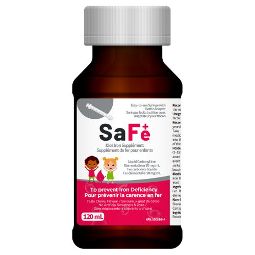 SaFe+ Liquid Iron for Children, Great Tasting Cherry Flavour
