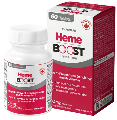 Hemeboost - High Potency Iron Supplement for Women & Men - Safe for Use in Pregnancy