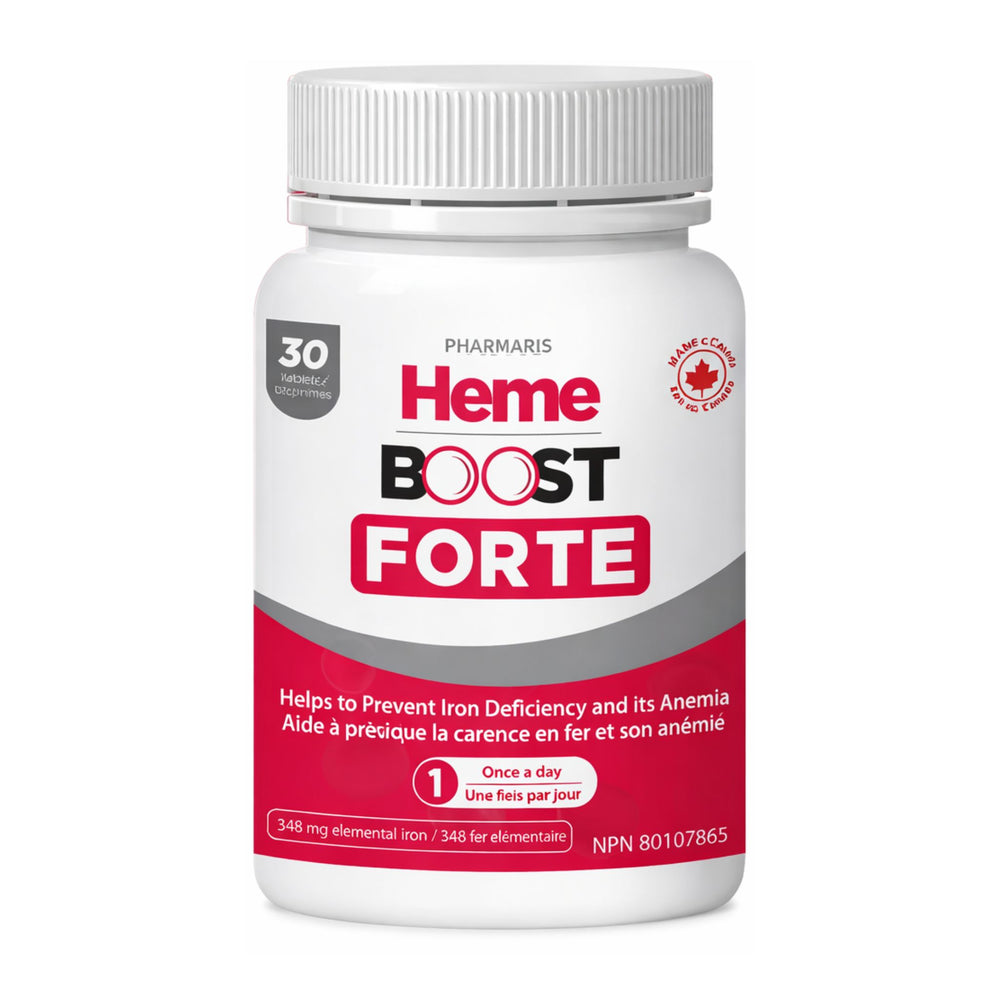 Hemeboost Forte - High Potency Iron Supplement for Women & Men - Safe for Use in Pregnancy