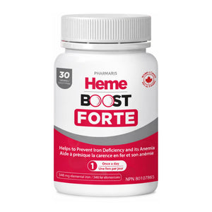 Hemeboost Forte - High Potency Iron Supplement for Women & Men - Safe for Use in Pregnancy