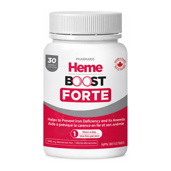 Hemeboost Forte - High Potency Iron Supplement for Women & Men - Safe for Use in Pregnancy
