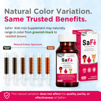 SaFe+ Liquid Iron for Children, Great Tasting Cherry Flavour