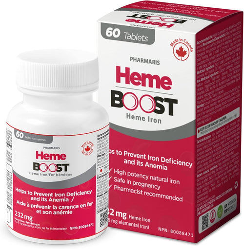 Hemeboost - High Potency Iron Supplement for Women & Men - Safe for Use in Pregnancy