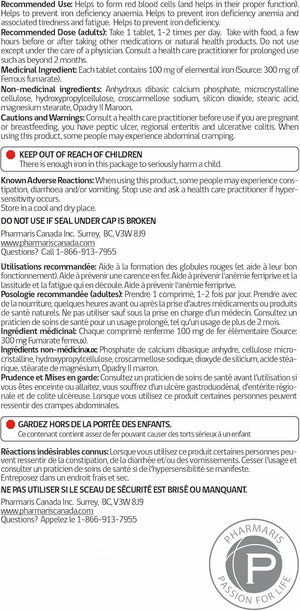 Pharmaris Ferofit® - Ferrous Fumarate Tablets 300mg